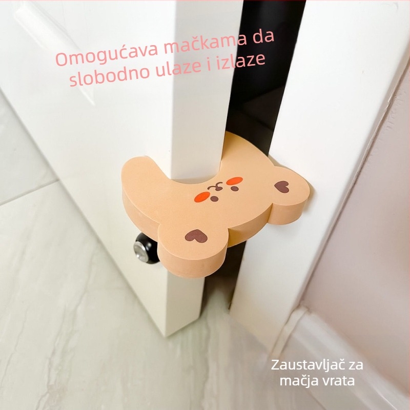 Vrata za kućne ljubimce: dvostruki ulaz za mačke i pse, ventilacija, jednostavan ulaz i izlaz, sladak stil