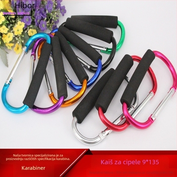 D-tip aluminijski karabin od legure aluminija, Hebrew marka, nosivost 30 kg