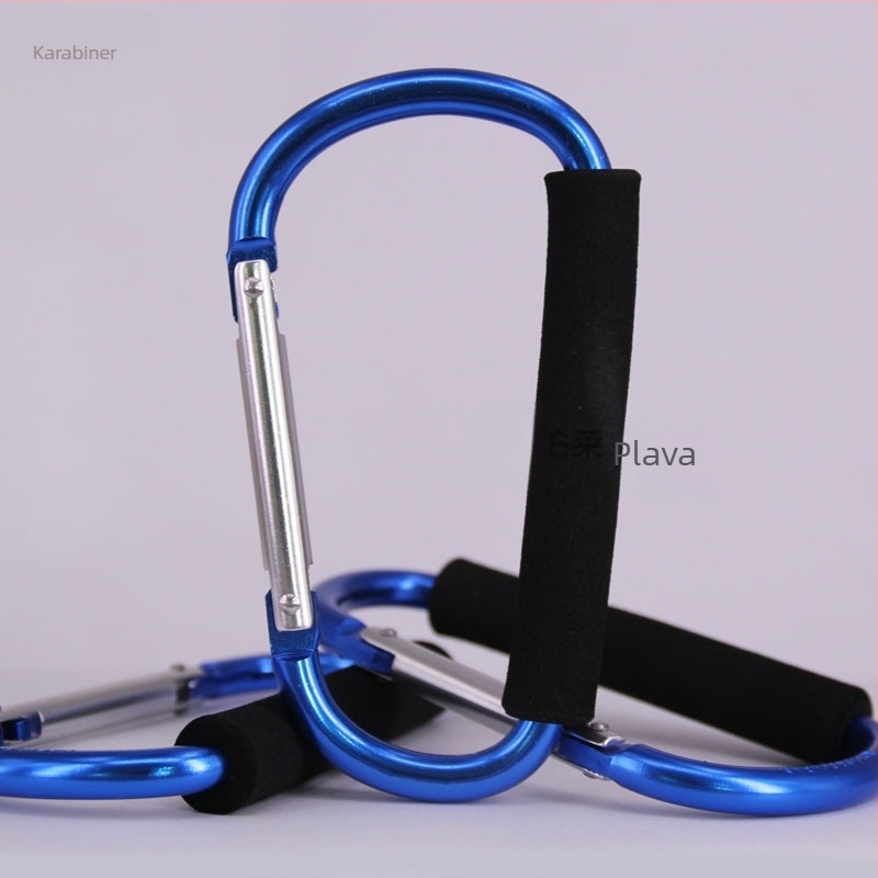 D-tip aluminijski karabin od legure aluminija, Hebrew marka, nosivost 30 kg