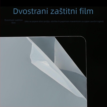 Stalak za prikaz uzoraka kartica boja nokti (prozirni akril, magnetska traka)