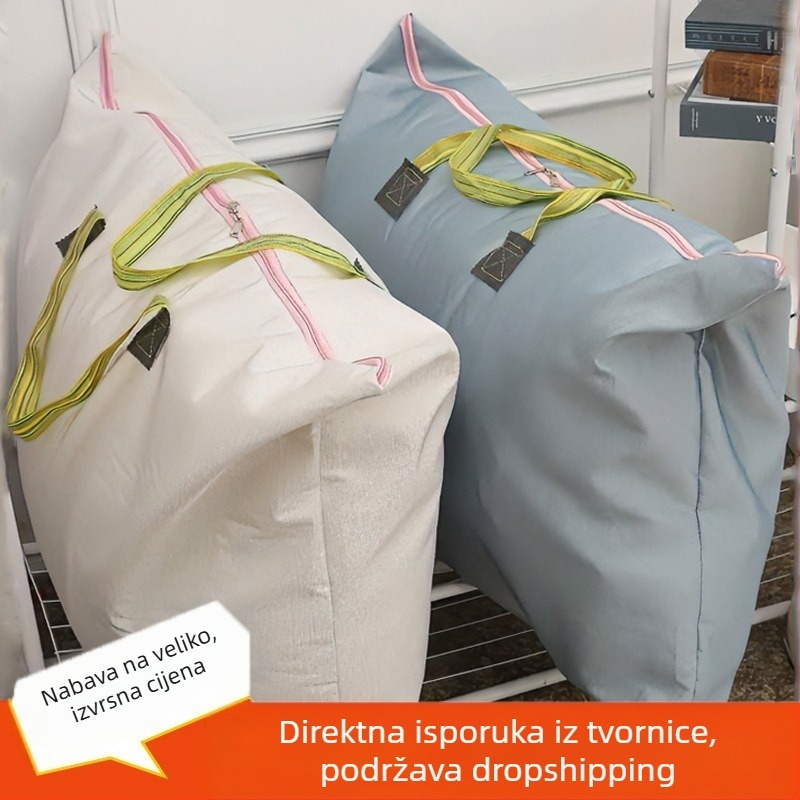 Torba za pohranu deke, stil ručne torbe, višenamjenska, pogodna za spavaću sobu i putovanja