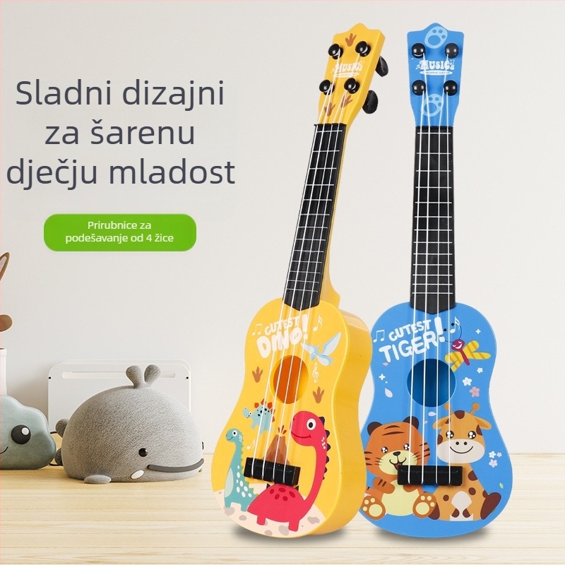 Plastična dječja ukulele igračka za djecu 4–6 godina, brend Mutual Treasure
