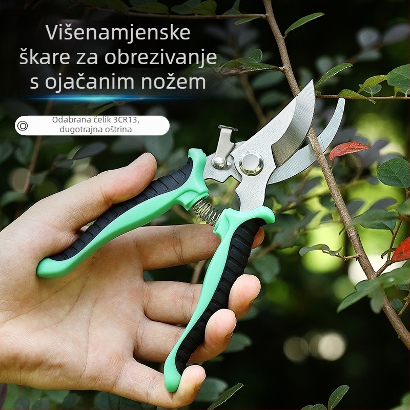 Pinheng set škare od nehrđajućeg čelika za voćke, ušteda snage, višenamjenski vrtni alati