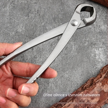 Profesionalni set alata za bonsaie od jednog čelika – Ball Joint Pliers, Leaf Bud Cutter i Wire Cutter