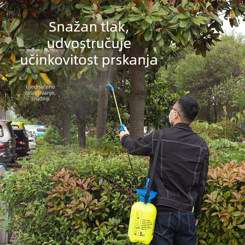 Lunong plastični vrtni prskalice za zalijevanje, primjenu pesticida i dezinfekciju