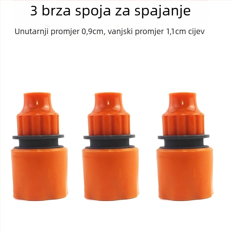 Deo plastični vodovodni priključak sa prekidačem – 1 na 4 razdjelnik za navodnjavanje vrta