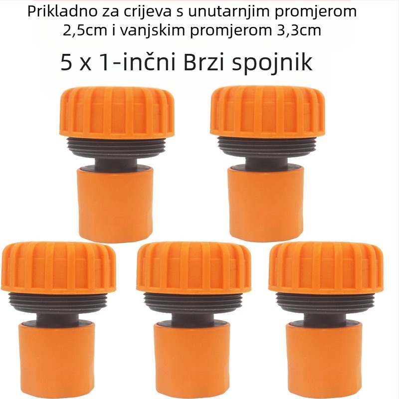 Deo plastični vodovodni priključak sa prekidačem – 1 na 4 razdjelnik za navodnjavanje vrta