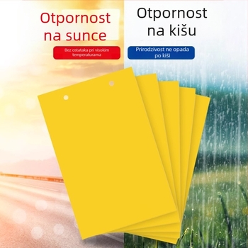 Ljepliva zamka za insekte – ploča u obliku cvijeta za kontrolu komaraca i muha, papir za lov na voćkama, poljoprivni ljepivi papir za muhe