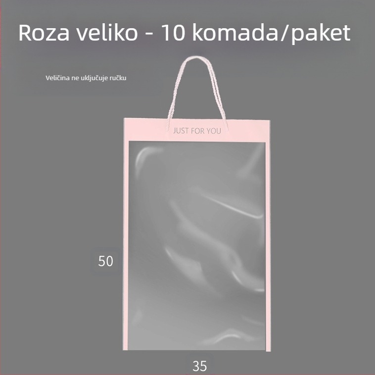 Torba za buket za Dan učitelja - OPP materijal, tisak, model LH022, marka Han Hyun