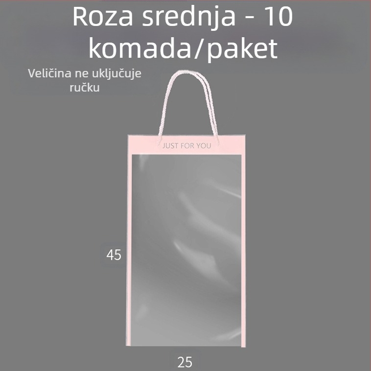 Torba za buket za Dan učitelja - OPP materijal, tisak, model LH022, marka Han Hyun