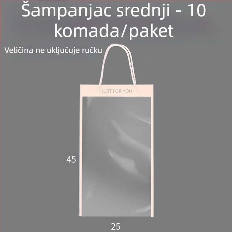 Torba za buket za Dan učitelja - OPP materijal, tisak, model LH022, marka Han Hyun