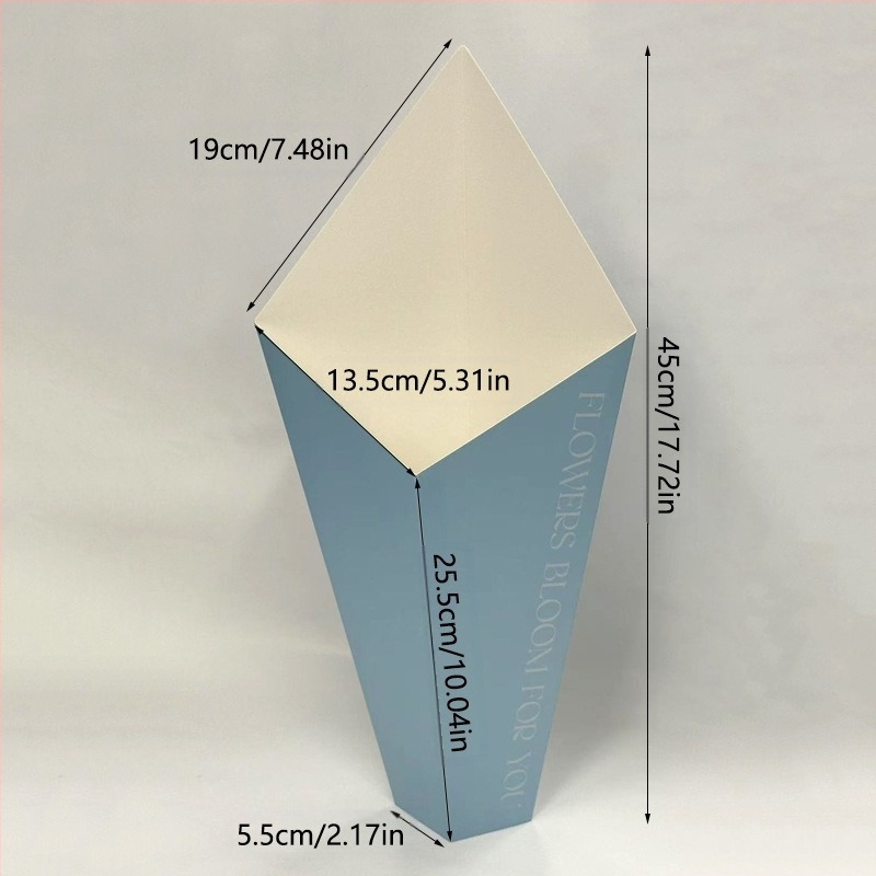 Set za pakiranje cvijeća od bijelog kartona, unutarnje pakiranje, Yiwu porijeklo, model P
