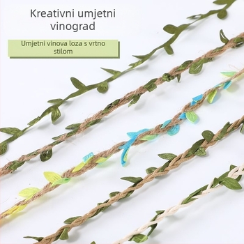 Viseća zidna dekoracija s umjetnim svilenim cvjetovima – ručno izrađeno, DIY materijal, rekvizit za fotografiju