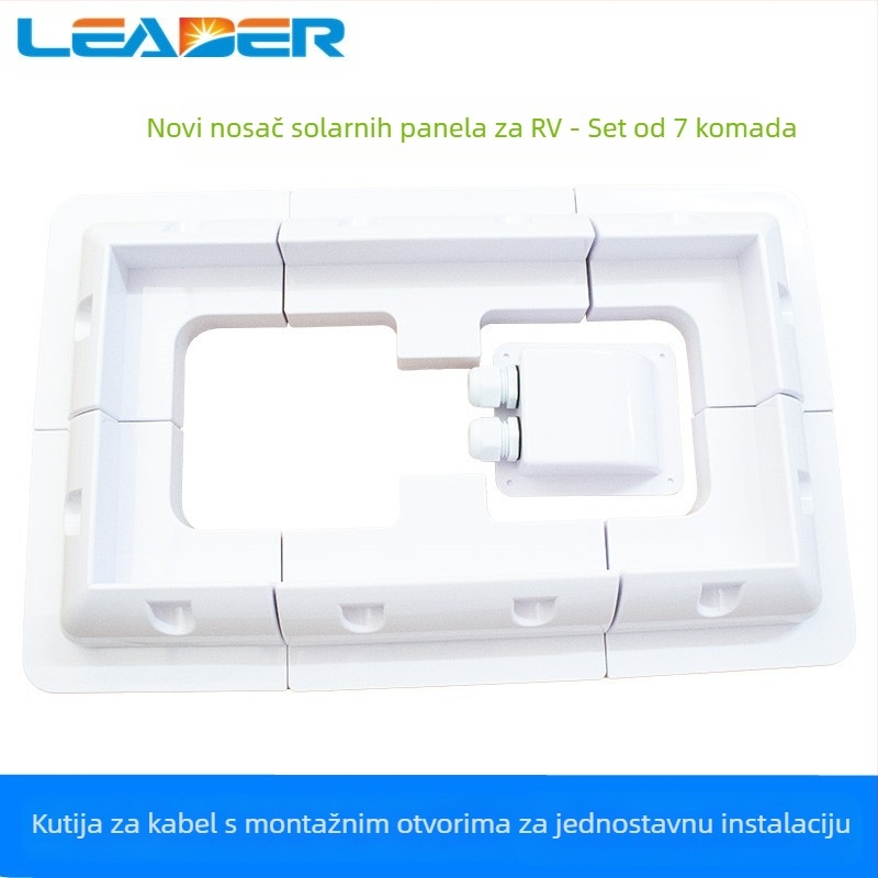Držač kutije za spojne kutije fotonaponskih panela, ABS plast, za kampere i jahte (Marka: Drugo; Certifikacija: Drugo; Tip baterije: Svijetla baterija)