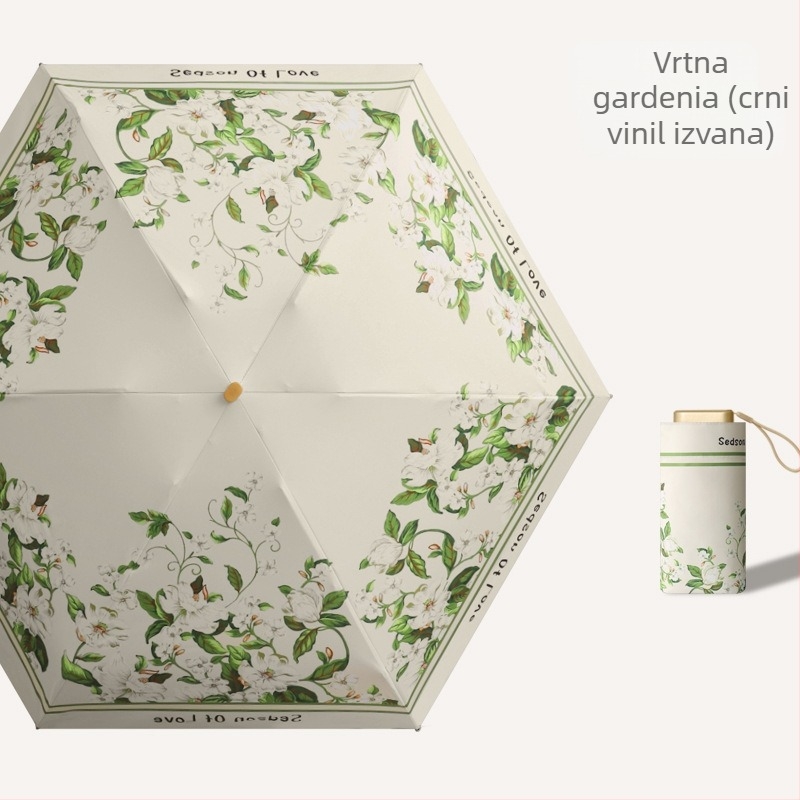 Suncobran s 16 rebara, ručno otvaranje, UV zaštita UPF 50+, rebri od legure, drvena drška