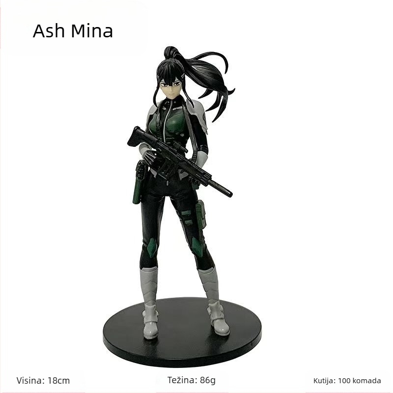Figura Monster No.8 - desktop ukras s pomičnim zglobovima, vinil, sastavljena, za tinejdžere 15–17