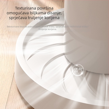 Pokretna plastična baza za posude za cvijeće, jednostavan mobilni dizajn, 1 sloj, montaža na pod