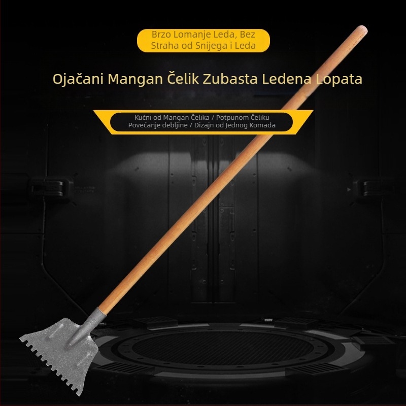 Zubi lopata za snijeg, Yinghui, model T-toothed shovel