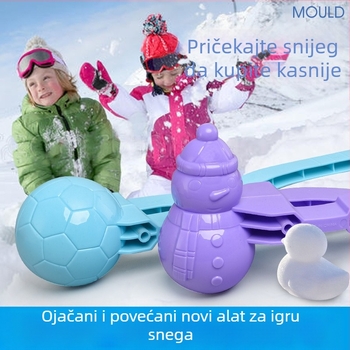 Plastični klip za snježne kuglice za djecu, vanjska igra, uzrast 7–14 godina, 3C certificirano