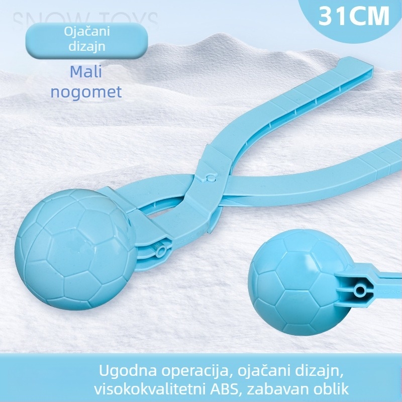 Plastični klip za snježne kuglice za djecu, vanjska igra, uzrast 7–14 godina, 3C certificirano