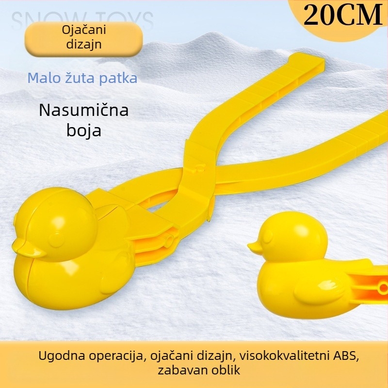 Plastični klip za snježne kuglice za djecu, vanjska igra, uzrast 7–14 godina, 3C certificirano