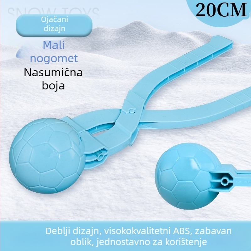 Plastični klip za snježne kuglice za djecu, vanjska igra, uzrast 7–14 godina, 3C certificirano