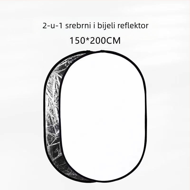 Pozadinski panel za fotografiju od najlona; opće namjene; težina 230–1500 g; uključuje reflektirajući panel i torbu za skladištenje
