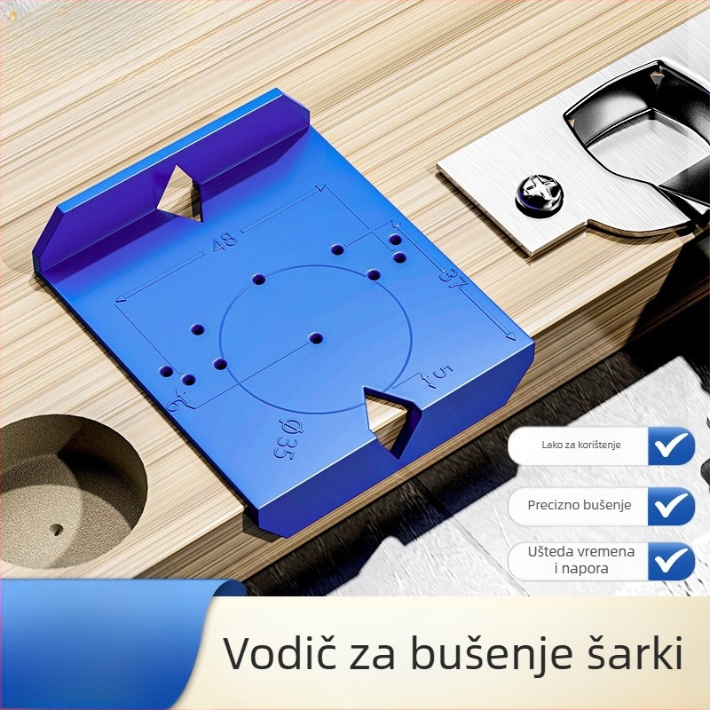 Alat za ugradnju šarki za ormarske i garderobne vrata — Marka Other; Serija Other; Vrsta proizvoda Milling cutter; Uvezeno: Ne