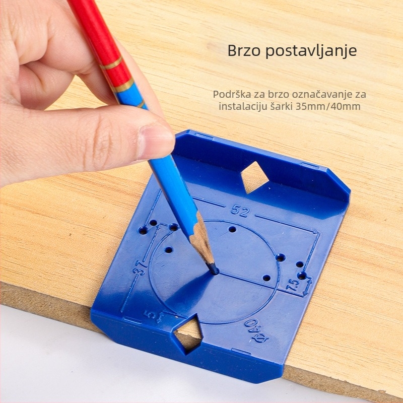 Alat za ugradnju šarki za ormarske i garderobne vrata — Marka Other; Serija Other; Vrsta proizvoda Milling cutter; Uvezeno: Ne