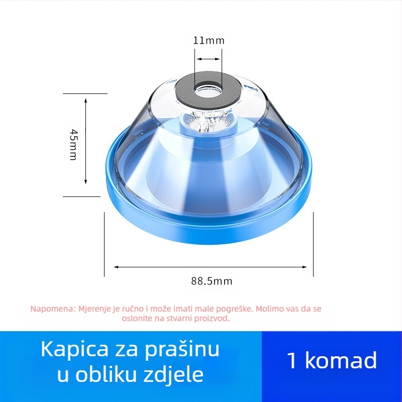 Zaštitni pokrov za ručnu i udarnu bušilicu s vrećom prašine – Kirin Arm, plastika