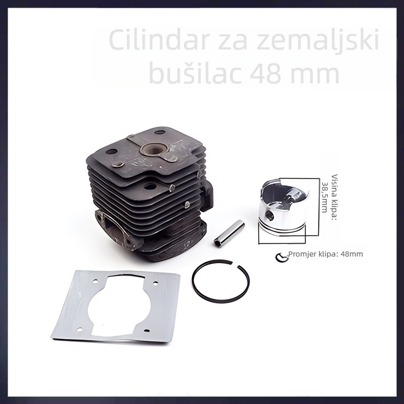 Dvotaktna glava cilindra za kosilicu i krovinorez — metal, za kosilice/krovinoreze, 0,43 kg, kompatibilna s 40-5/430 i 40-6/44-5/48F