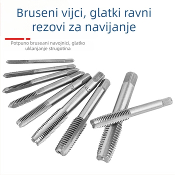 Maib Set za navojno rezanje: ručni tapping alat i glave bušilice