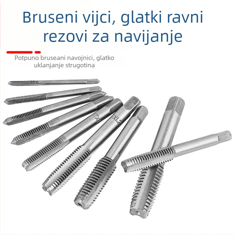 Maib Set za navojno rezanje: ručni tapping alat i glave bušilice