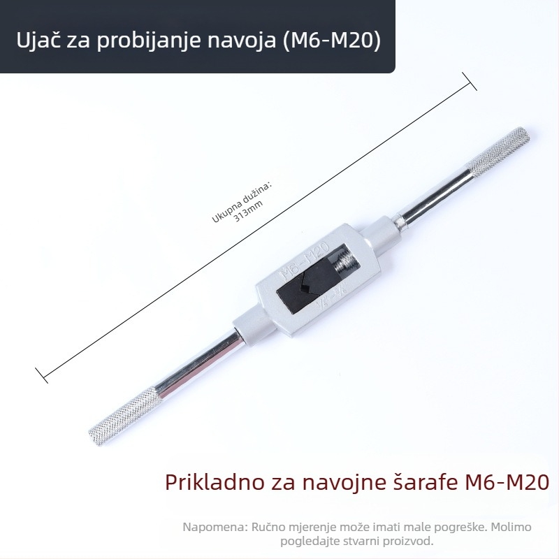 Maib Set za navojno rezanje: ručni tapping alat i glave bušilice