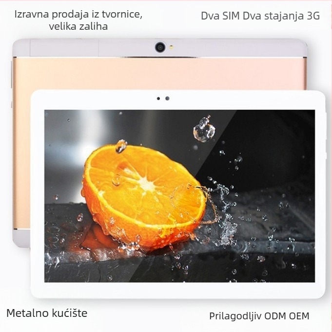 Android tablet, četverojezgreni ARM 1,5 GHz, 16GB flash memorija, IPS Retina zaslon, 3G telefonija i GPS