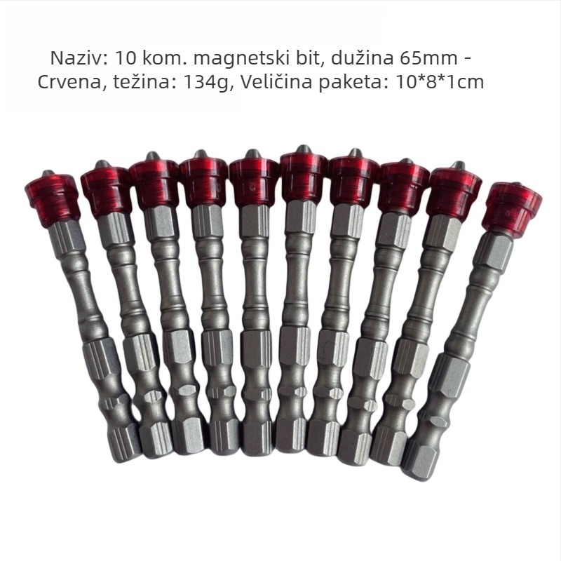 Neutral PH2 križni magnetski nastavak za odvijač, S2 alatna čelična