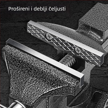 Oudisi mini stolni steznik – univerzalni, višefunkcionalni, 360° rotacija, težina 1,93 kg