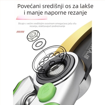 Vrtne škare za podrezivanje voćnih stabala, grana i cvijeća