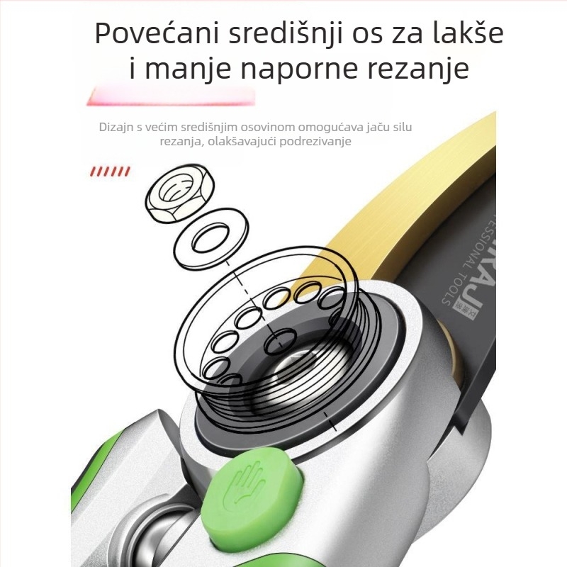 Vrtne škare za podrezivanje voćnih stabala, grana i cvijeća