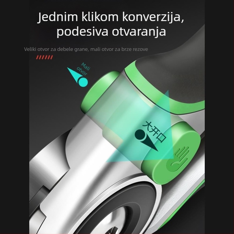 Vrtne škare za podrezivanje voćnih stabala, grana i cvijeća