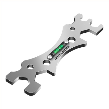 Greener višenamjenski ključ za kupaonicu i tuš – nehrđajući čelik