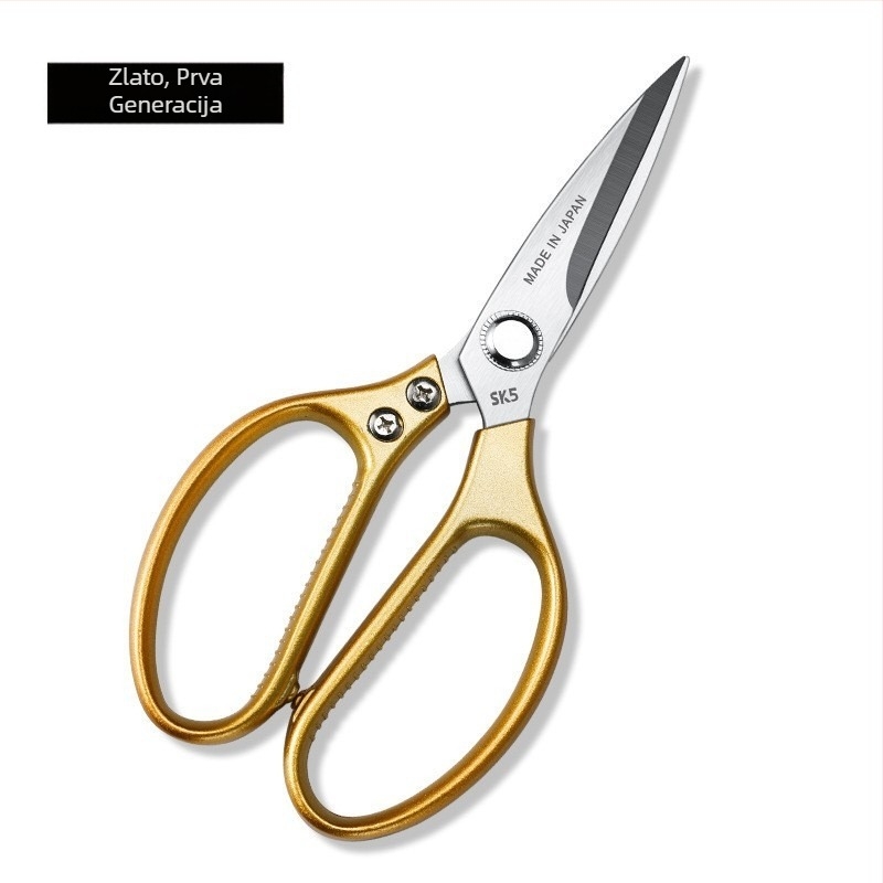 Kuhinjske škare, čvrst nehrđajući čelik, za koštane i riblje kosti, višefunkcijske kućne škare