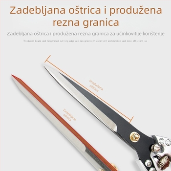 Ručne škare za vunu, nehrđajući čelik, Wallison marka, Model: Professional wool shears, Serija: Wool shears