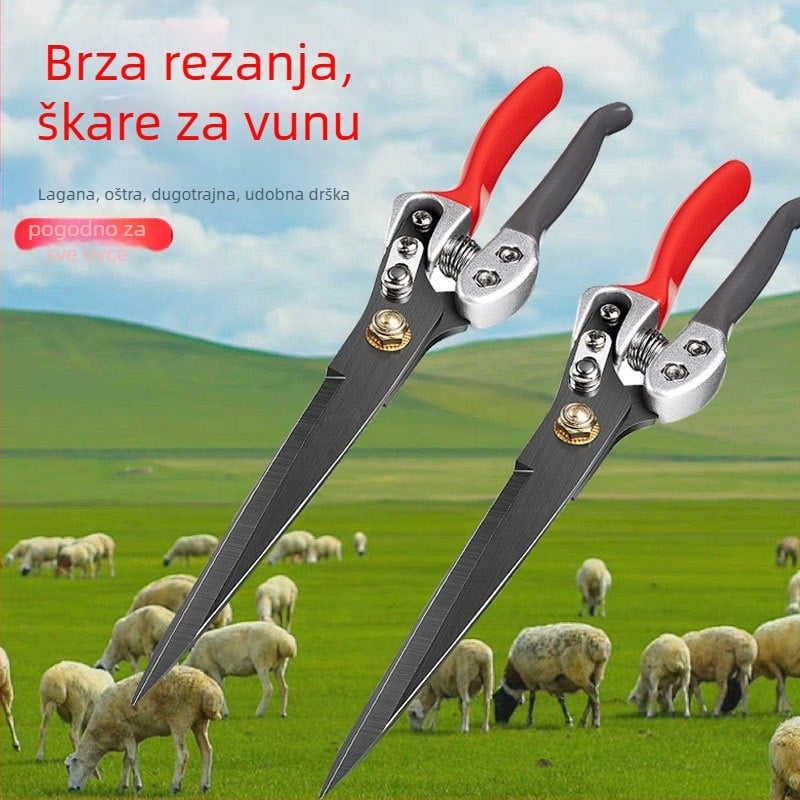 Ručne škare za vunu, nehrđajući čelik, Wallison marka, Model: Professional wool shears, Serija: Wool shears