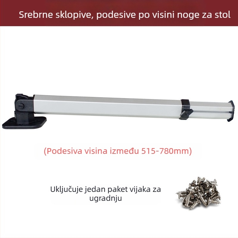 RV proširivo sklopne noge za stol — BT-FZ05; aluminijska legura; kompatibilno s RV