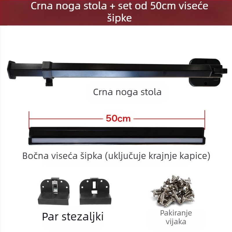 RV proširivo sklopne noge za stol — BT-FZ05; aluminijska legura; kompatibilno s RV