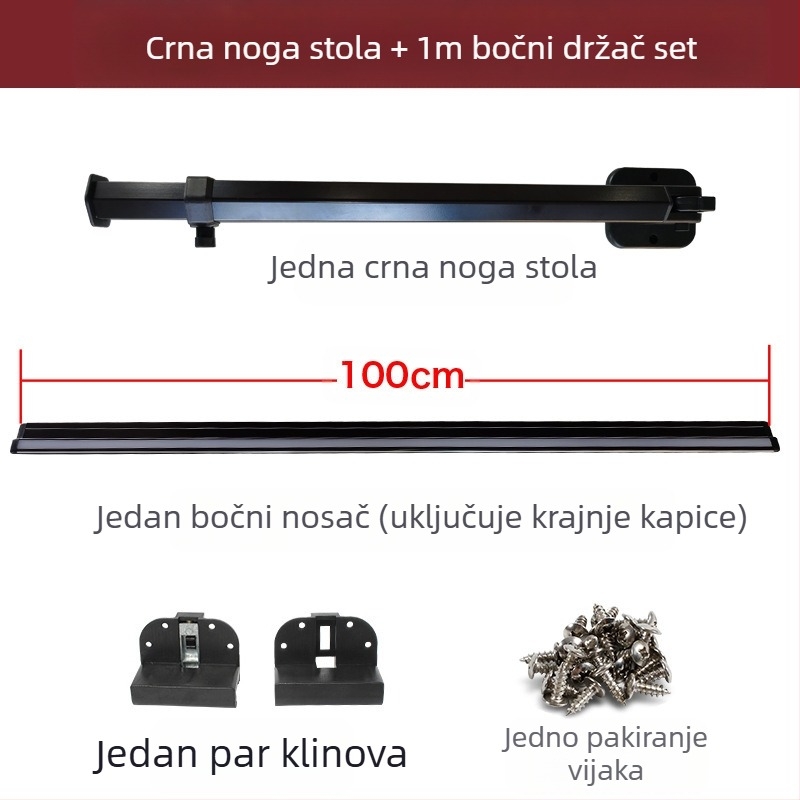 RV proširivo sklopne noge za stol — BT-FZ05; aluminijska legura; kompatibilno s RV