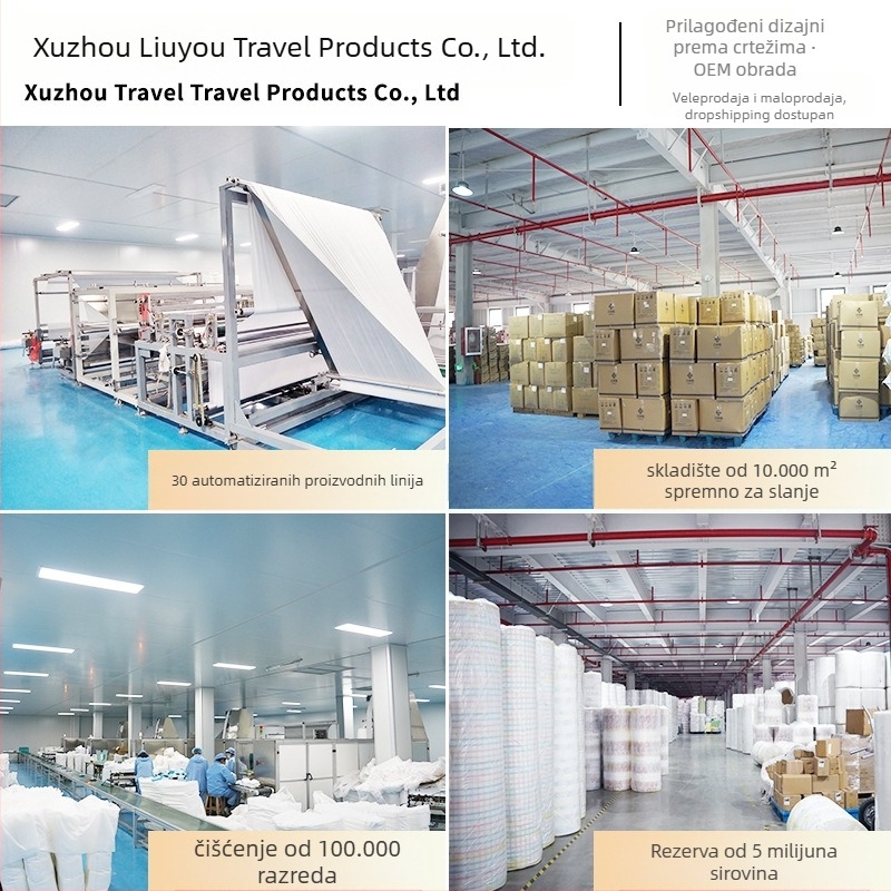 Jednokratna navlaka za jastuk – komplet za kuću i putovanja, debeli netkani materijal | Travel You