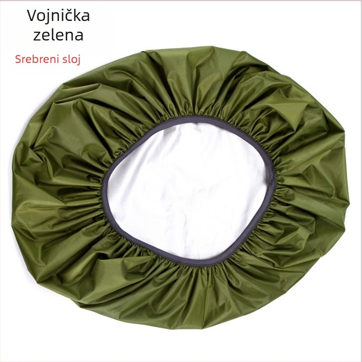 Kamuflirani vodootporni zaštitni omotač za planinski ruksak – Unisex, pogodan za planinarenje, penjanje i kampiranje, mogućnost prilagođavanja logom