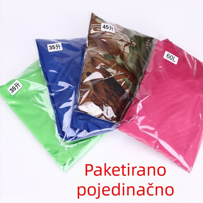 Kamuflirani vodootporni zaštitni omotač za planinski ruksak – Unisex, pogodan za planinarenje, penjanje i kampiranje, mogućnost prilagođavanja logom